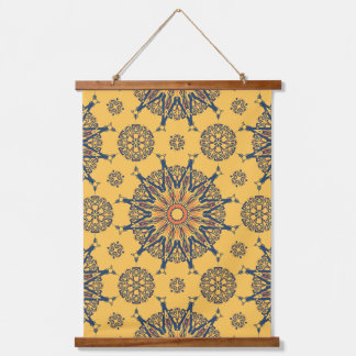 Sunburst Mandala Pattern Hanging Tapestry