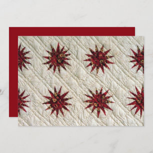 Sunburst Quilt Invitation