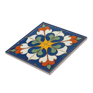 Sunburst Serenade Azulejo Tile