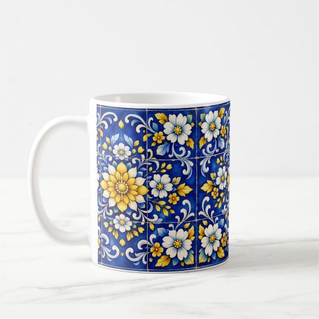 Sunburst Tile Energy Mug (Left)