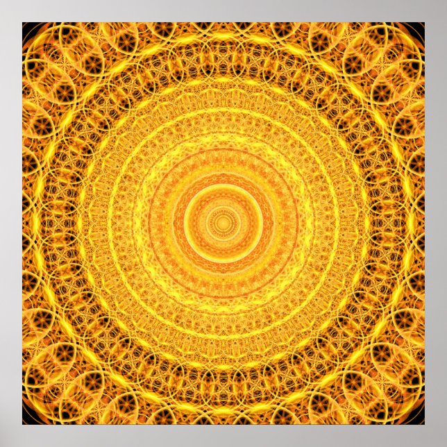 Suncatcher Mandala Poster (Front)