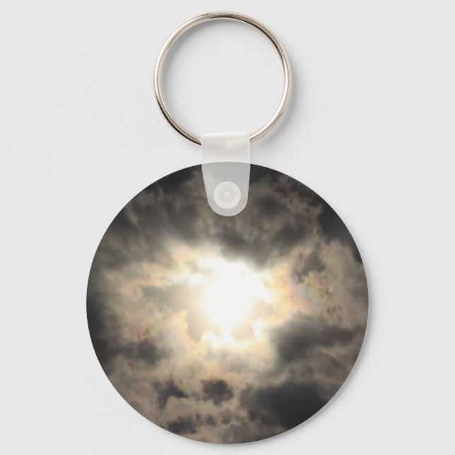 SunClouds.JPG Keychain (Front)