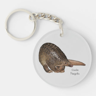 Sunda Pangolin Acrylic Key Chain