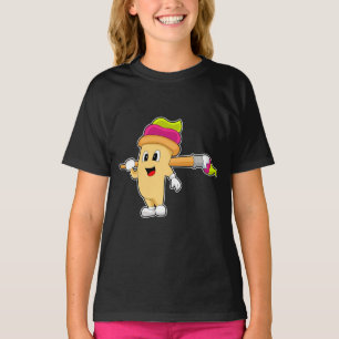 Sundae Painting Paint brush T-Shirt
