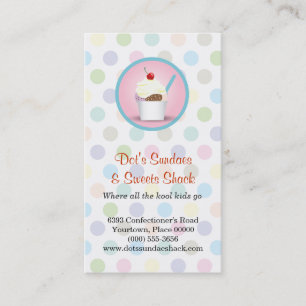 Sundae Shop Loyalty Rewards Card