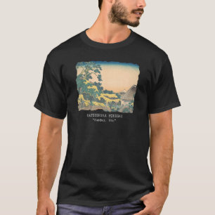 Sundai Edo Katsushika Hokusai Vintage Retro Japane T-Shirt