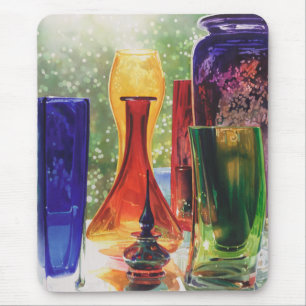 "Sundance" Art Glass Watercolor Painting Mouse Pad