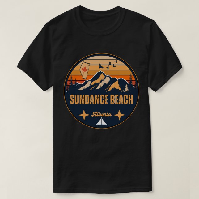 Sundance Beach, Alberta T-Shirt (Design Front)