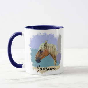 "Sundance" - Horse Portrait - Personalise Your Mug