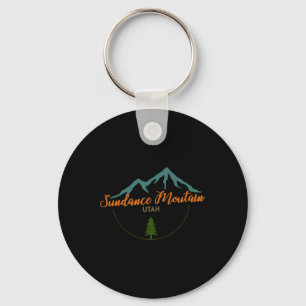 Sundance Mountain Utah Adventure Skiing Snowboard  Keychain