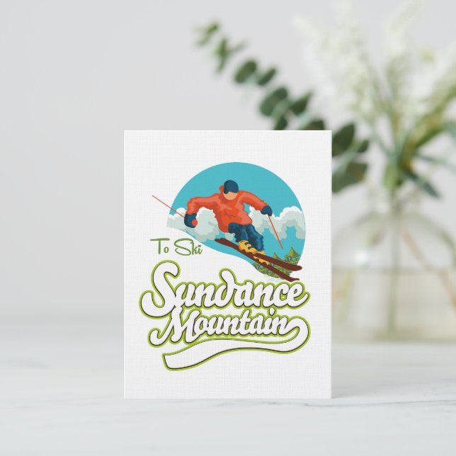 Sundance Mountains ski logo (Standing Front)