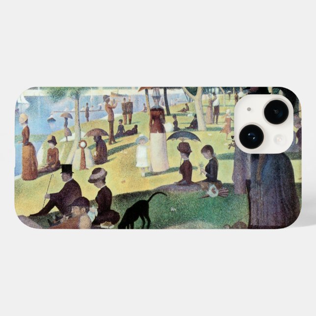 Sunday Afternoon, Island La Grande Jatte by Seurat Case-Mate iPhone Case (Back (Horizontal))