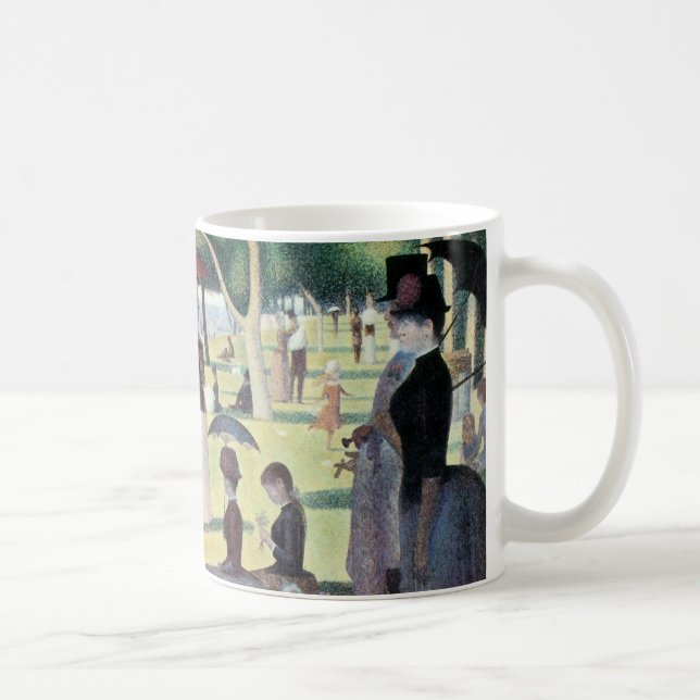 Sunday Afternoon, Island La Grande Jatte by Seurat Coffee Mug (Right)