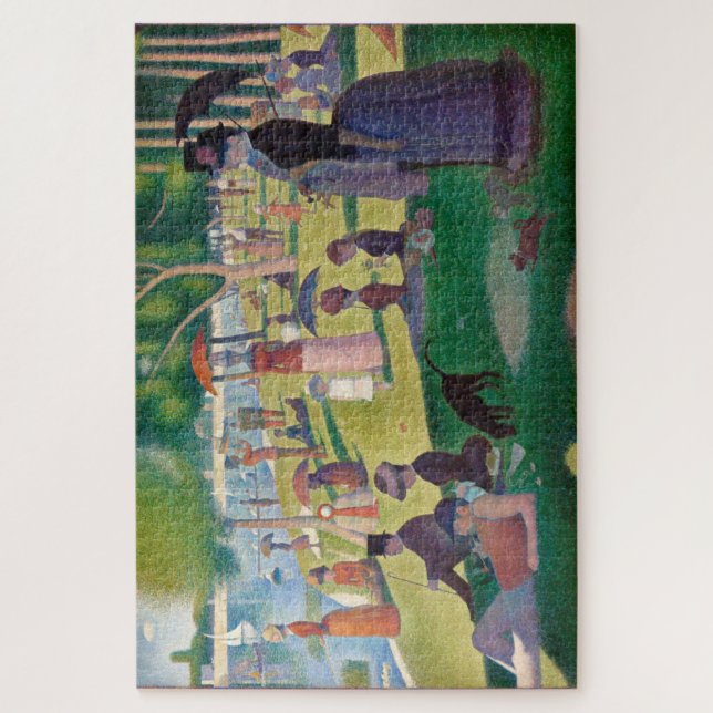 Sunday Afternoon on the Island of La Grande Jatte Jigsaw Puzzle (Vertical)