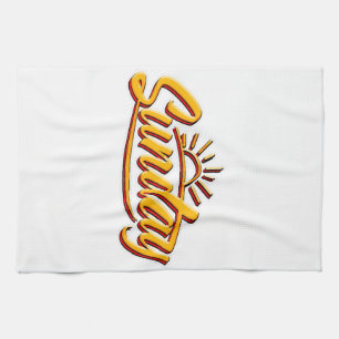 SUNDAY BEST SUMMER KITCHEN TOWEL