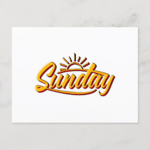SUNDAY BEST SUMMER POSTCARD