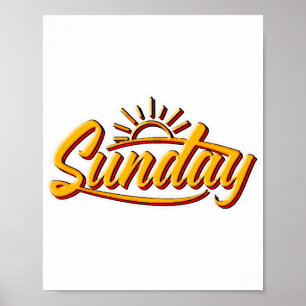 SUNDAY BEST SUMMER POSTER