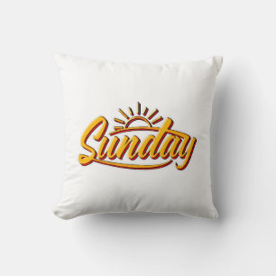SUNDAY BEST SUMMER THROW PILLOW