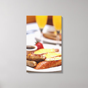 Sunday Brunch Canvas Print