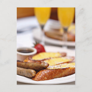Sunday Brunch Postcard