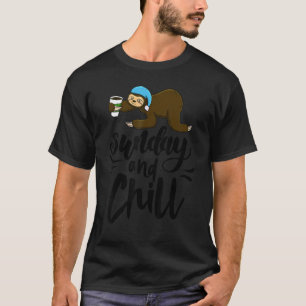 Sunday & Chill Sleepy Head Lazy Sloth Love Women T-Shirt