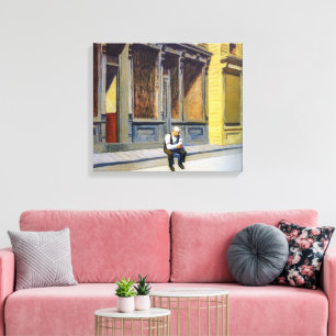 Sunday   Edward Hopper   Canvas Print