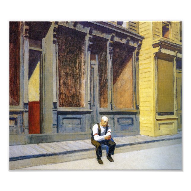 Sunday | Edward Hopper | Photo Print (Front)