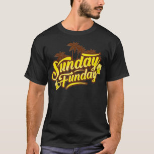 Sunday Funday Beer Drinking T-Shirt