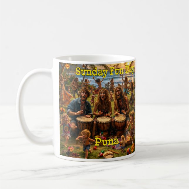Sunday Funday Coffee Mug (Left)