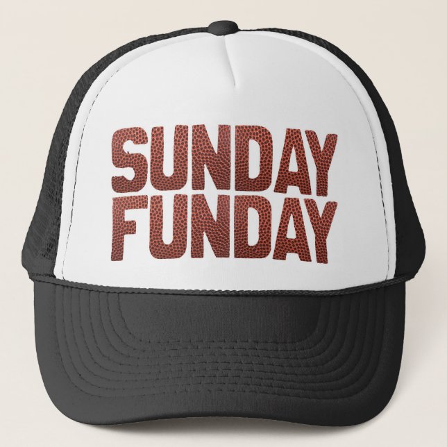 Sunday Funday Trucker Hat (Front)
