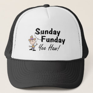 Sunday Funday Yee Haw Trucker Hat