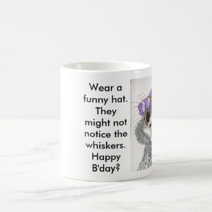 Sunday-go-to-meeting hat coffee mug