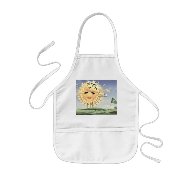 SUNDAY GOLF! KIDS APRON (Front)