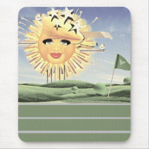 SUNDAY GOLF! MOUSE PAD