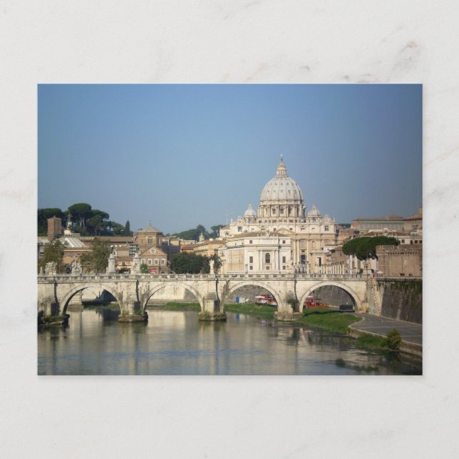 Sunday Morning in Rome Postcard (Front)