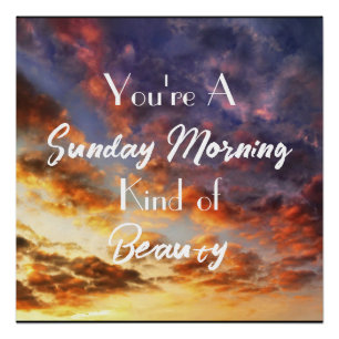 Sunday Morning Poster