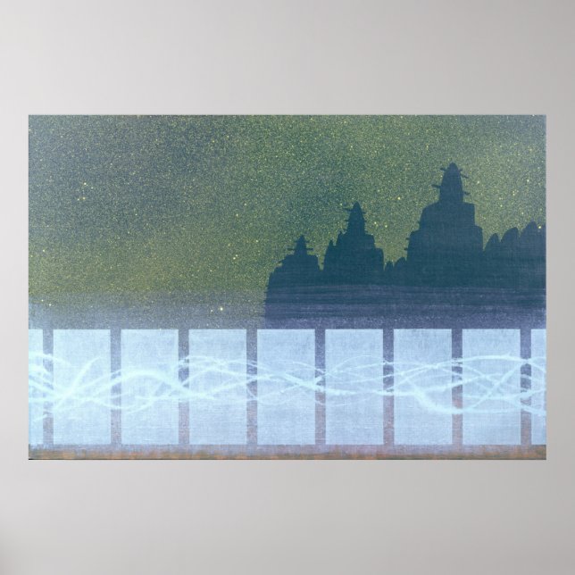 Sunday night Djenne Mali Poster (Front)