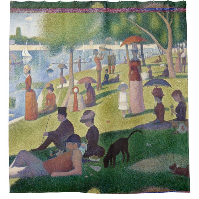 Sunday on La Grande Jatte Seurat Painting (Front)
