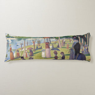 Sunday on La Grande Jatte Seurat Painting Body Pillow