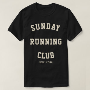 Sunday Running club Matching Group T-Shirt