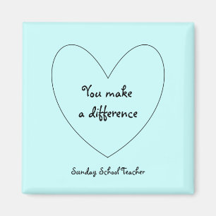 Sunday School Teacher Magnet