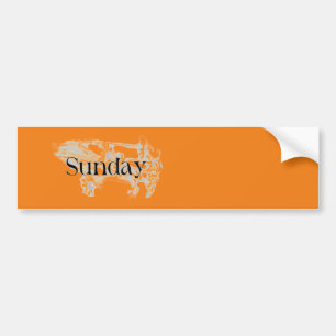 SUNDAY -small - Sticker