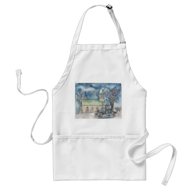 Sunday Social Standard Apron (Front)