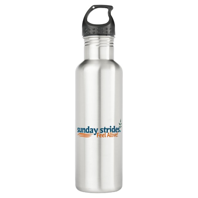 Sunday Strides Feel Alive –Energizing Weekend Walk 710 Ml Water Bottle (Front)