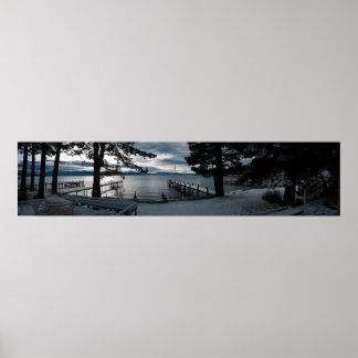 Sunday Sunrise in Lake Tahoe Poster