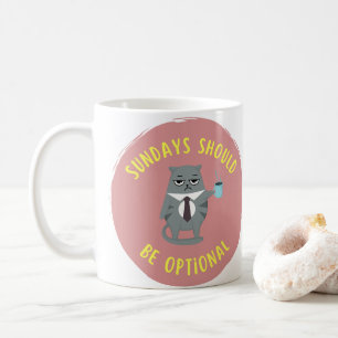 Sundays should be optional coffee mug