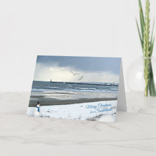 Sunderland - Carte de Noël Roker Pier