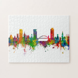 Sunderland England Skyline Jigsaw Puzzle