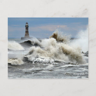 Sunderland - Roker Pier & Lighthouse Postcard