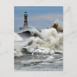 Sunderland - Roker Pier & Lighthouse Postcard